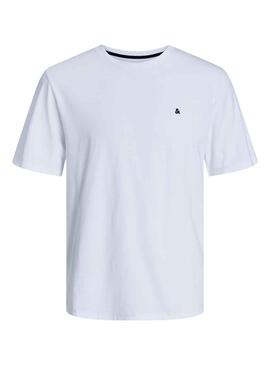 T-Shirt Jack & Jones Paulos Blanc pour Homme