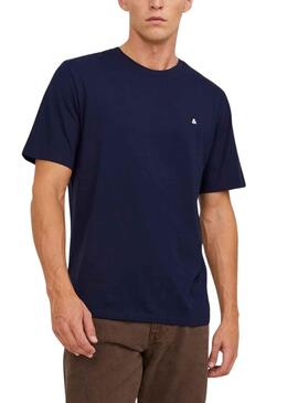 T-Shirt Jack & Jones Paulos Bleu Marine pour Homme