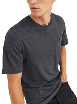 T-Shirt Jack & Jones Paulos Gris pour Homme