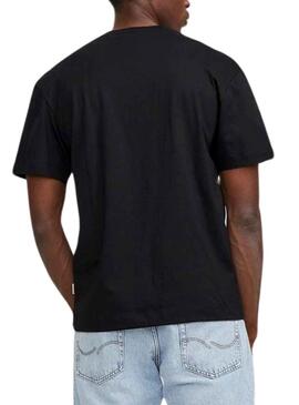 T-Shirt Jack & Jones Lucca Noire Homme