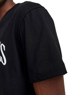 T-Shirt Jack & Jones Lucca Noire Homme