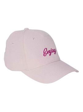 Casquette Pieces Argent Cap Rose pour Femme