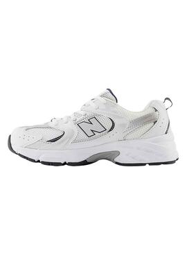 Baskets New Balance 530 SB1 Blanc pour Garçons