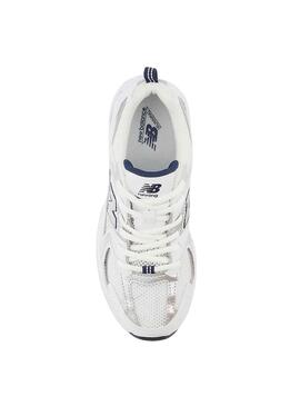 Baskets New Balance 530 SB1 Blanc pour garçons