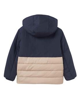 Veste Mayoral Combiné Bleu Marine Beige Garçon