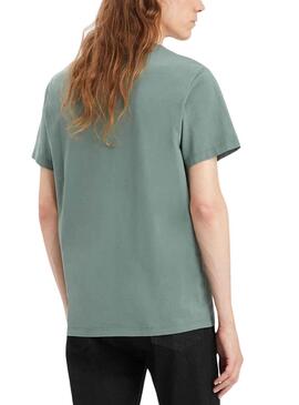 T-Shirt Levis Original Vert pour Homme