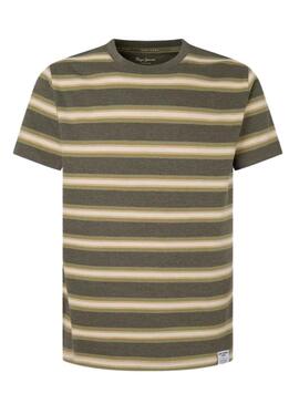 T-Shirt Pepe Jeans Char Vert pour Homme