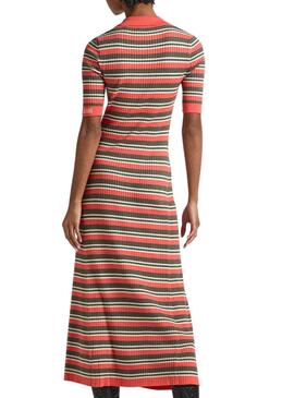 Robe Pepe Jeans Gabriella Rayures pour Femme