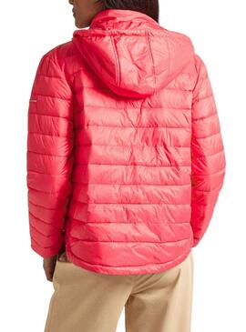 Doudoune Pepe Jeans Rembourré Sonnah Rouge Femme