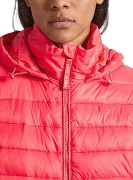 Doudoune Pepe Jeans Rembourré Sonnah Rouge Femme