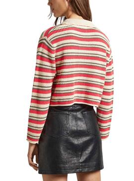 Veste Pepe Jeans Gala Rayures pour Femme