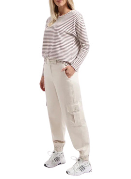 Pull Only Bubble Rouge pour Femme