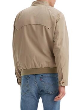 Veste Levi's Baker Harrington Camel pour Homme