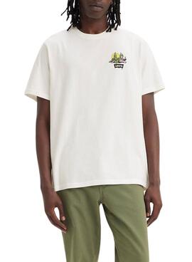 T-Shirt Levi's Cactus Club Beige pour Homme