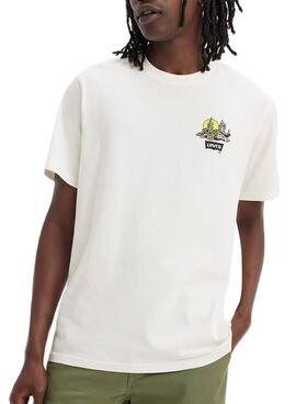 T-Shirt Levi's Cactus Club Beige pour Homme
