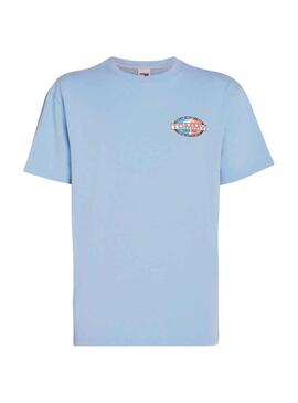 T-Shirt Tommy Jeans Rég Boardsports Bleu Homme