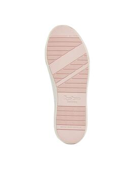 Chaussures Pepe Jeans Allen Band Rose Pour Femme