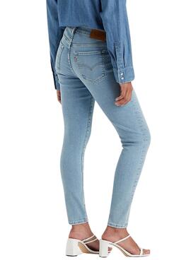 Pantalon Jeans Levi's 711 Double Button Bleu