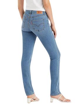 Pantalon Jeans Levi's 312 Shaping Slim Bleu 