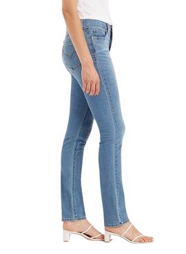 Pantalon Jeans Levi's 312 Shaping Slim Bleu 