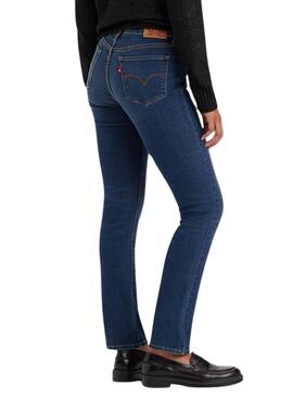 Pantalon Jeans Levi's 312 Shaping Slim Bleu 