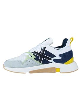 Baskets Munich Clik 62 Blanc pour Homme