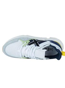 Baskets Munich Clik 62 Blanc pour Homme