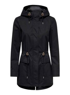 Parka Only Louise Noire pour Femme