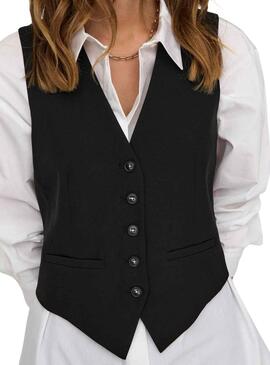 Gilet Only Diane Noire pour Femme