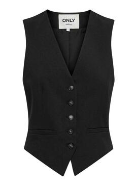 Gilet Only Diane Noire pour Femme