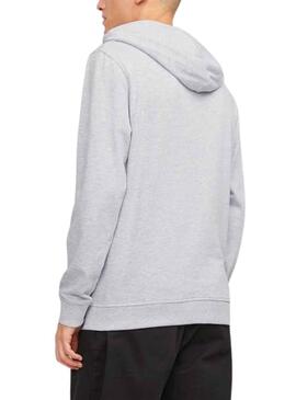 Sweat Jack & Jones Zurich Gris pour Homme