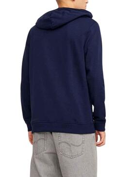 Sweat Jack & Jones Sweat Zuri Bleu Marine Homme