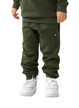 Pantalon Name It Vimo Vert pour Garçon