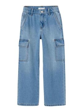 Pantalon Jeans Name It Rose Denim pour Fille