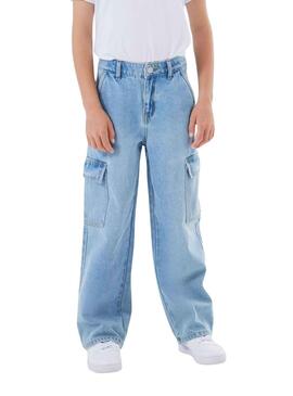 Pantalon Jeans Name It Rose Denim pour Fille