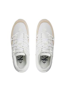Baskets Calvin Klein Runner Eva Blanc Femme