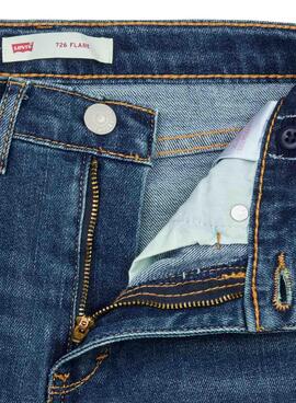 Pantalon Jeans Levis 726 Bleu Claro pour Fille