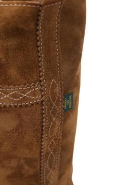 Bootss Dakota Boots Campera Baja Cuir Brun Femme