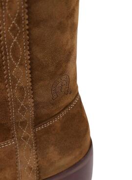 Bootss Dakota Boots Campera Baja Cuir Brun Femme