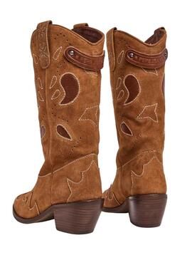 Bootss Pepe Jeans avril City Brun pour Femme