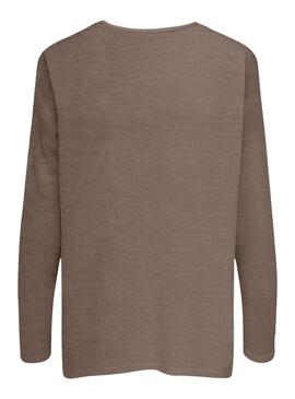 Maillot Amalia Marrón cuello en V Marrón Para Mujer