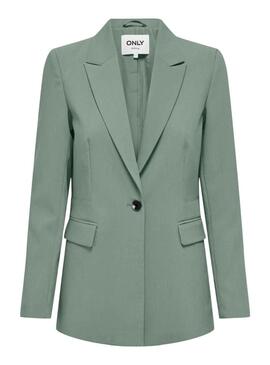 Blazer Only Raven Life Vert pour Femme