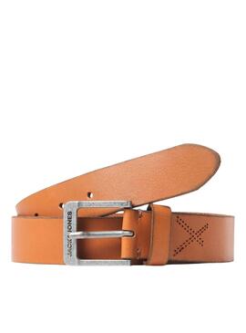 Ceinture Jack & Jones Pot Brun Homme