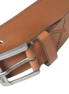 Ceinture Jack & Jones Pot Brun Homme