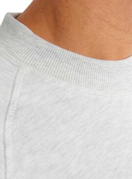Sweat Jack & Jones Marquage Lucca Gris Homme