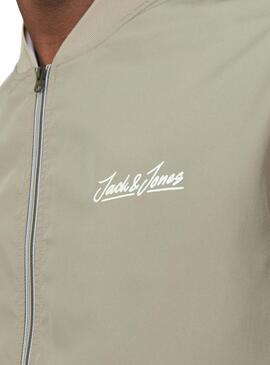 Bomber Jack & Jones Olivier Vert Homme