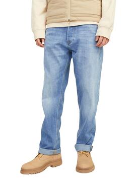 Pantalon Jeans Jack & Jones Chris Bleu Homme