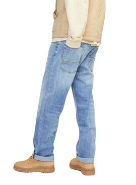 Pantalon Jeans Jack & Jones Chris Bleu Homme