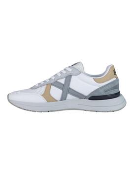 Baskets Munich Soon Blanc pour Homme