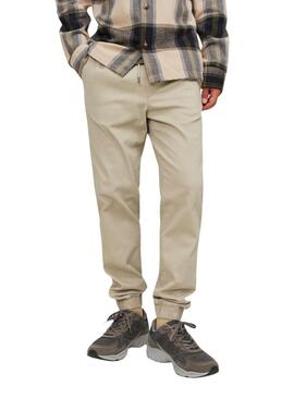 Pantalon Jack & Jones Gordon Dave Jogger Beige